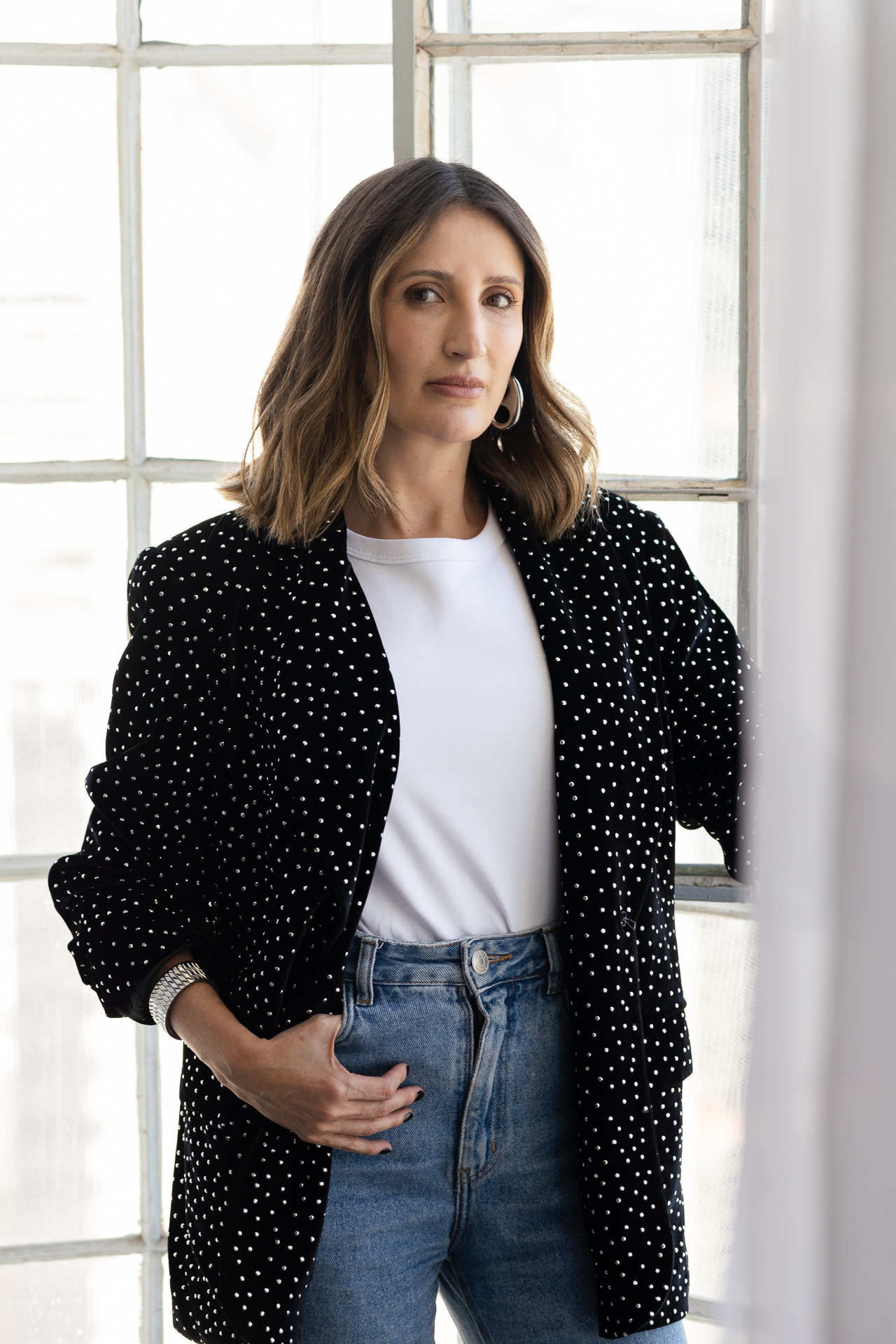 Gabriela Reis em sessão de consultoria de imagem